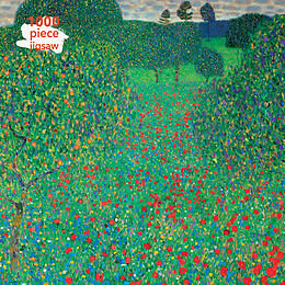 Adult Jigsaw Gustav Klimt: Poppy Field Spiel