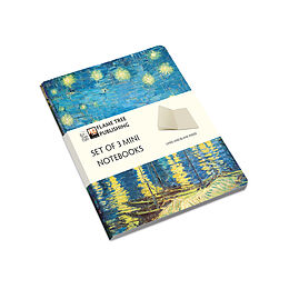  Vincent van Gogh Set of 3 Mini Notebooks de 