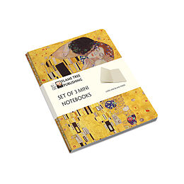  Gustav Klimt Set of 3 Mini Notebooks de 