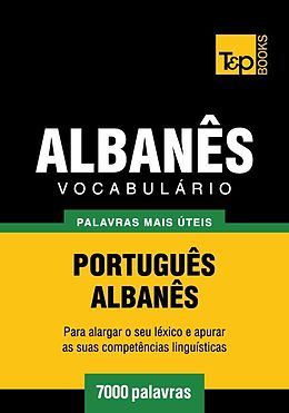 E-Book (epub) Vocabulário Português-Albanês - 7000 palavras von Andrey Taranov