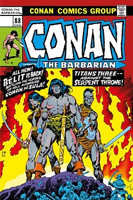 Livre Relié Conan The Barbarian: The Original Comics Omnibus Vol.4 de Roy Thomas