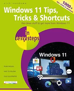 E-Book (epub) Windows 11 Tips, Tricks & Shortcuts in easy steps von Nick Vandome