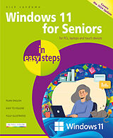 Kartonierter Einband Windows 11 for Seniors in easy steps von Nick Vandome