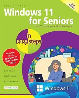 E-Book (epub) Windows 11 for Seniors in easy steps, 2nd edition von Nick Vandome