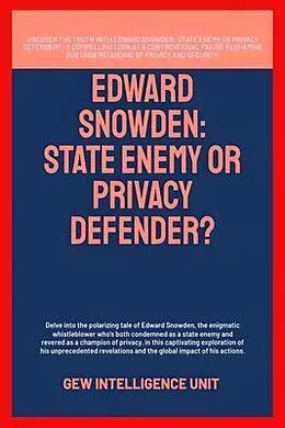 E-Book (epub) Edward Snowden von GEW Intelligence Unit