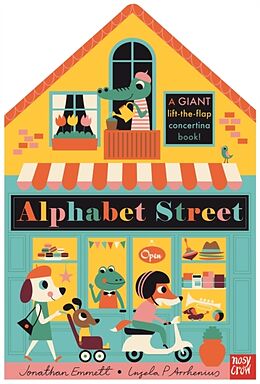 Reliure en carton indéchirable Alphabet Street de Jonathan Emmett