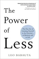 Kartonierter Einband The Power of Less von Babauta Leo
