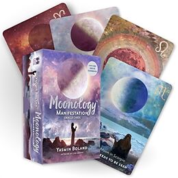 Cartes de texte/symboles Moonology Manifestation Oracle de Yasmin Boland
