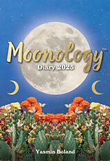 Couverture cartonnée Moonology Diary 2025 de Yasmin Boland