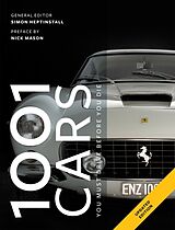 Couverture cartonnée 1001 Cars To Dream of Driving Before You Die de Simon Heptinsall