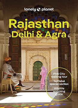 Couverture cartonnée Lonely Planet Rajasthan, Delhi & Agra de Lonely Planet