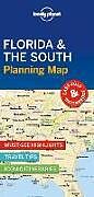 Carte (de géographie) pliée Lonely Planet Florida & the South Planning Map de Lonely Planet