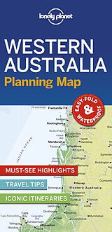 Carte (de géographie) Western Australia Planning Map de 