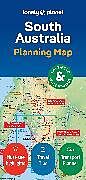 gefaltete (Land)Karte Lonely Planet South Australia Planning Map von 