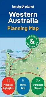 gefaltete (Land)Karte Lonely Planet Western Australia Planning Map von Lonely Planet