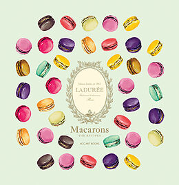 Livre Relié Ladurée Macarons de Vincent Lemains