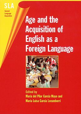 eBook (epub) Age and the Acquisition of English as a Foreign Language de 