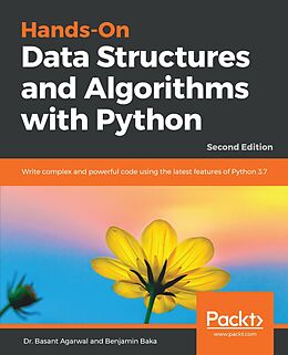 eBook (epub) Hands-On Data Structures and Algorithms with Python de Dr. Basant Agarwal, Benjamin Baka