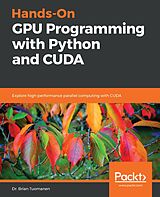 eBook (epub) Hands-On GPU Programming with Python and CUDA de Brian Tuomanen