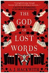 Couverture cartonnée The God of Lost Words de A. J. Hackwith