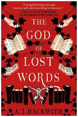 Couverture cartonnée The God of Lost Words de A. J. Hackwith