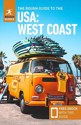 Couverture cartonnée The Rough Guide to the USA: West Coast (Travel Guide with Free eBook) de Rough Guides