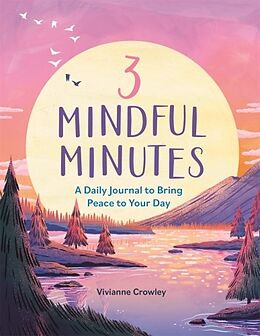 Couverture cartonnée 3 Mindful Minutes de Crowley Vivianne