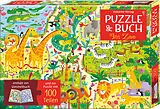 Puzzle & Buch: Im Zoo Spiel