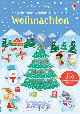 Kartonierter Einband Mein Immer-wieder-Stickerbuch: Weihnachten von Kirsteen Robson