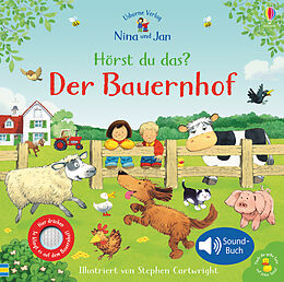 Pappband Nina und Jan - Hörst du das? Der Bauernhof von Sam Taplin, Felicity Brooks