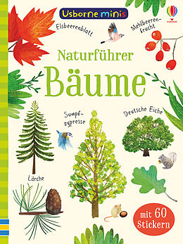 Kartonierter Einband Usborne Minis - Naturführer: Bäume von Kirsteen Robson, Sam Smith