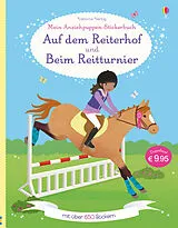 Kartonierter Einband Mein großes Anziehpuppen-Stickerbuch: Auf dem Reiterhof und Beim Reitturnier von Lucy Bowman