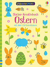 Kartonierter Einband Usborne Minis - Sticker-Kreativbuch: Ostern von Sam Smith
