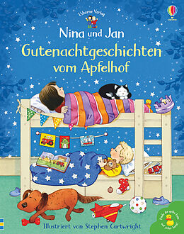 Fester Einband Nina und Jan - Gutenachtgeschichten vom Apfelhof von Lesley Sims, Heather Amery