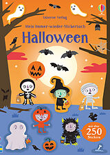 Kartonierter Einband Mein Immer-wieder-Stickerbuch: Halloween von Sam Smith
