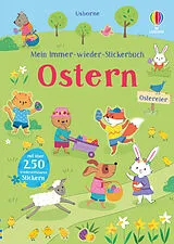 Kartonierter Einband Mein Immer-wieder-Stickerbuch: Ostern von Felicity Brooks