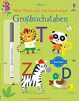 Kartonierter Einband (Kt) Mein Wisch-und-weg-Vorschulspaß: Großbuchstaben von Jessica Greenwell