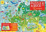 Puzzle & Buch: Europa Spiel