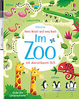 Geheftet Mein Wisch-und-weg-Buch: Im Zoo von Kirsteen Robson
