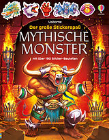 Kartonierter Einband Der große Stickerspaß: Mythische Monster von Simon Tudhope