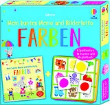 Mein buntes Memo und Bilderlotto: Farben Spiel