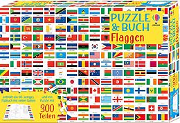 Puzzle & Buch: Flaggen Spiel