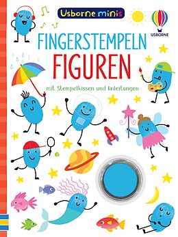 Kartonierter Einband (Kt) Usborne Minis: Fingerstempeln Figuren von Sam Smith