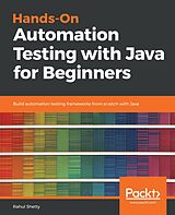 eBook (epub) Hands-On Automation Testing with Java for Beginners de Rahul Shetty