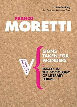 E-Book (epub) Signs Taken for Wonders von Franco Moretti