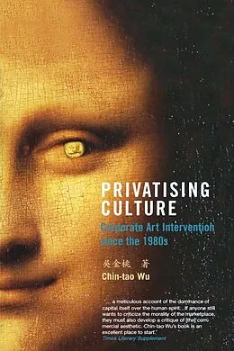 E-Book (epub) Privatising Culture von Chin-Tao Wu