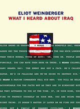 eBook (epub) What I Heard About Iraq de Eliot Weinberger