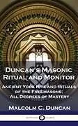 Fester Einband Duncan's Masonic Ritual and Monitor von Malcolm C. Duncan