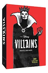 Postkartenbuch / -satz The Disney Villains Postcard Box von Disney