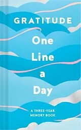 Fester Einband Gratitude One Line a Day von Chronicle Books